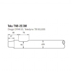 TOKU TNB-2E/3M Hydraulic hammer flat tool