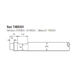 Toyo THBB301 Hydraulic hammer blunt tool