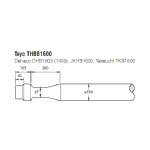 Toyo THBB1600 Hydraulic breaker ramming tool