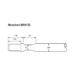 Montabert BRH125 Hydraulic breaker flat tool