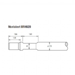 Montabert BRH620 Hydraulic breaker moil point tool